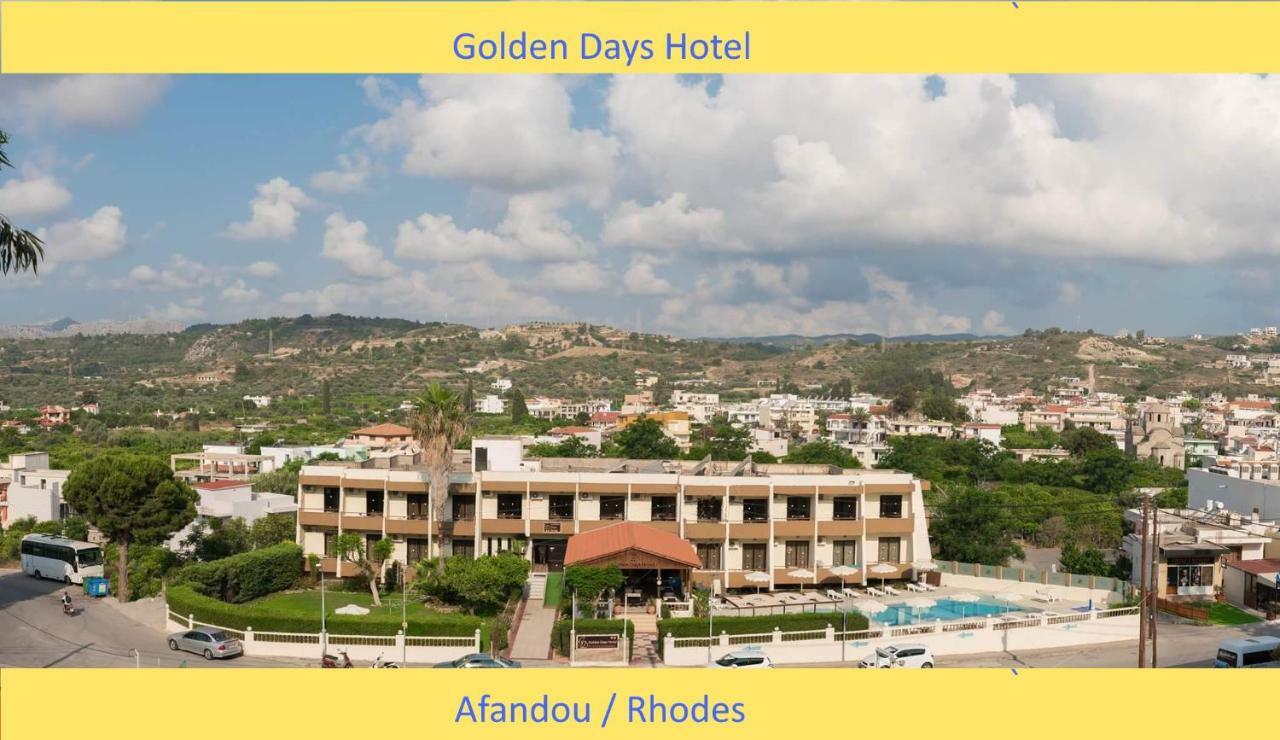 Golden Days Hotel Afantou Luaran gambar